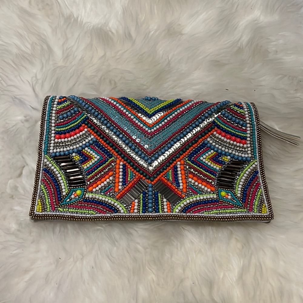 BCBG multicoloured Clutch